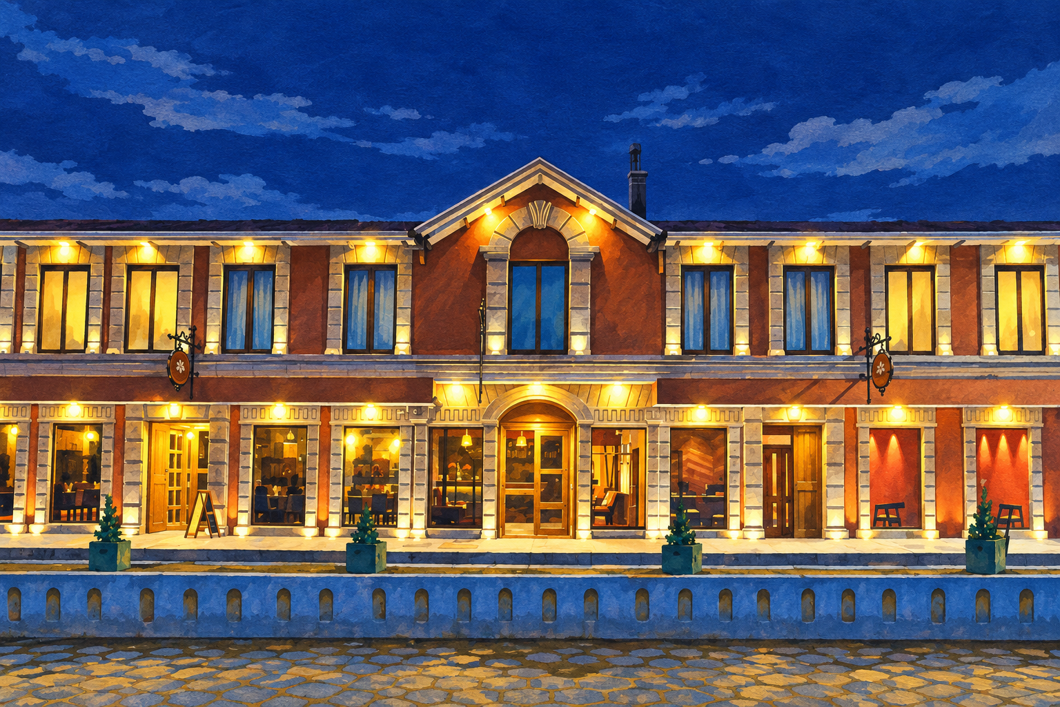 Illustrazione IA ricavata da una fotografia reale di questo hotel; i dettagli possono differire.